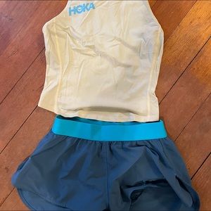 hoka running outfit